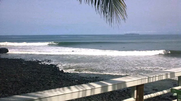 Deck at Morro Negrito Surf Camp