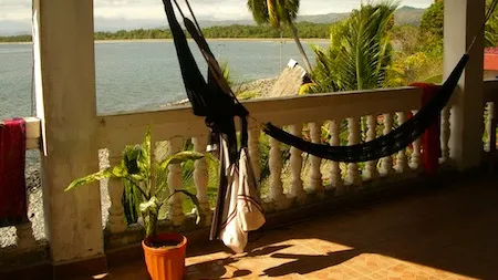 Ocean view from Morro Negrito Surf Camp